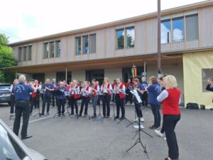 Bei unserem Partnerverein in Pfuhlgriesheim